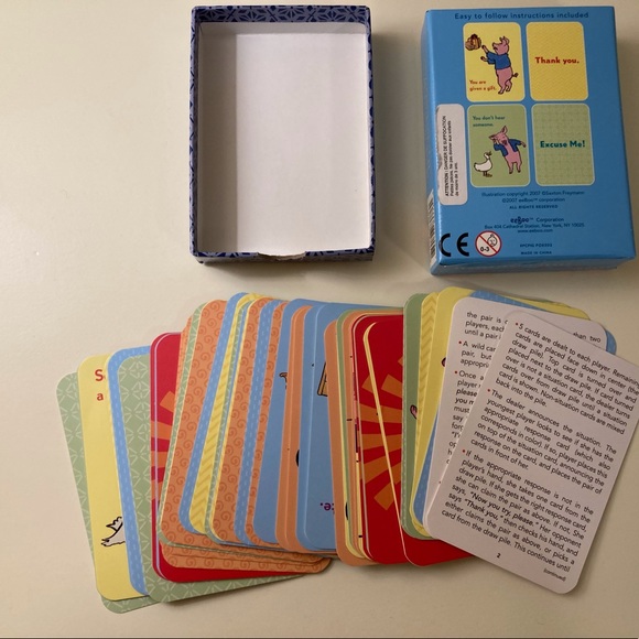 Polite Pigs Manners Card Game - Picture 3 of 5